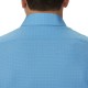  Men's Cooling 4-Way Stretch Dress Shirt, Blue, 18-18.5 32/33