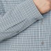  Men's Cooling 4-Way Stretch Dress Shirt, Gray, 15-15.5 36/37