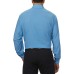  Men's Cooling 4-Way Stretch Dress Shirt, Blue, 17-17.5 32/33