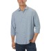  Men's Cooling 4-Way Stretch Dress Shirt, Gray, 15-15.5 36/37