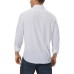  Men's Cooling 4-Way Stretch Dress Shirt, White, 16-16.5 36/37