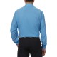  Men's Cooling 4-Way Stretch Dress Shirt, Blue, 18-18.5 32/33