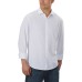  Men's Cooling 4-Way Stretch Dress Shirt, White, 17-17.5 32/33
