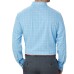  Men's Cooling 4-Way Stretch Dress Shirt, Light Blue, 18-18.5 32/33