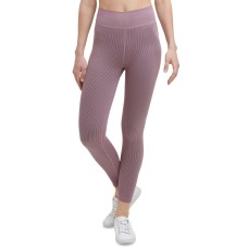 Calvin Klein Performance Active Ribbed 7/8 Length Leggings, Purple, X-Small