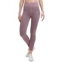 Calvin Klein Performance Active Ribbed 7/8 Length Leggings,Purple, Small