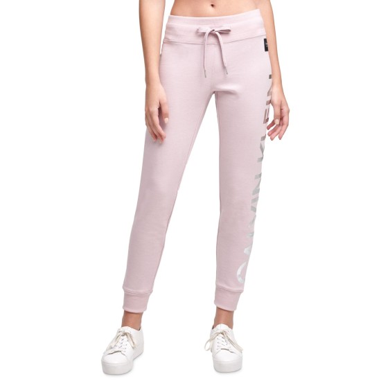  Performance French Terry Drawstring Joggers, Pink, X-Large