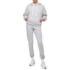 Calvin Klein Performance Jumbo-Logo Fleece Hoodie, Grey, X-Small