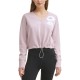  Performance Women’s Cinched Logo Sweatshirt, Pink, Medium