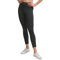 Calvin Klein Performance Women’s High-Rise Logo-Back Leggings (Black, X-Large)