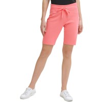 Calvin Klein Performance Women’s Logo Bermuda Shorts, Orange, XX-Large