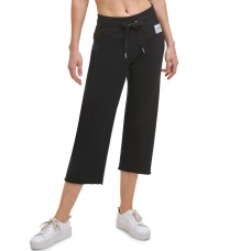 Calvin Klein Performance Women’s Raw Hem Capri Pants, Black, X-Small