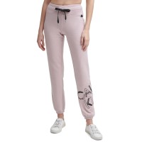 Calvin Klein Performance Women’s Remix Logo Fleece Joggers, Pink, Small