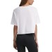  Performance Women’s Sliced Logo Cropped T-Shirt (White, XX-Large)