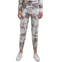 Calvin Klein Performance Women’s Tie Dye Jogger Pants, Beige, Large