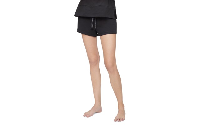  Reconsidered Comfort Lounge Sleep Shorts, Black, Small