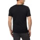  Underwear Men S V-Neck Cotton Stretch T-Shirt 3-pack, Black, Medium