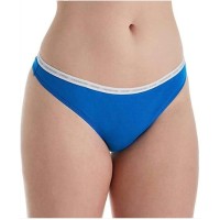 Calvin Klein Women’s Ck One Cotton Bikini Panty, Blue, Medium
