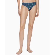 Calvin Klein Women’s Invisibles Thong Underwear, Blue, Medium