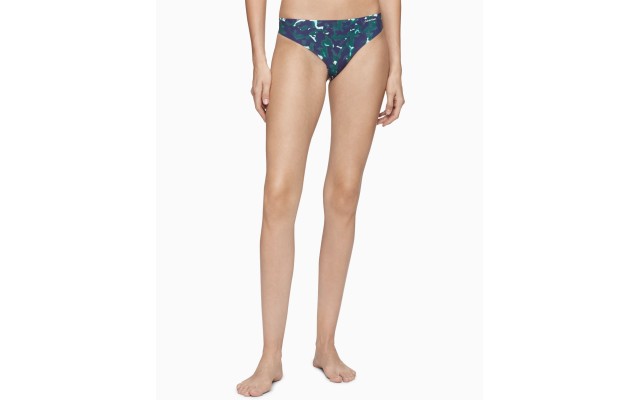 Women’s Invisibles Thong Underwear, Blue, Medium