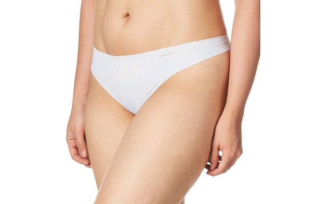  Women’s Invisibles Thong Underwear, Lavender, X-Large