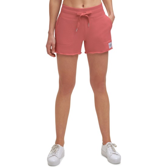  Women’s Performance French Terry Shorts,Radiance, Large