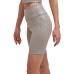  Women’s Printed Bike Shorts, X-Large, Brown
