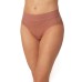  Midnight Ladies' Comfort Hi-Cut, 5-pack, Tan, X-Large