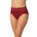  Midnight Ladies' Comfort Hi-Cut, 5-pack, Red, Small