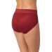  Midnight Ladies' Comfort Hi-Cut, 5-pack, Red, Small