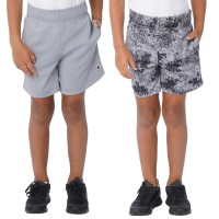 Champion Youth 2-pack Short, Gray, Large (14/16)