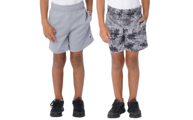  Youth 2-pack Short, Gray, Large (14/16)