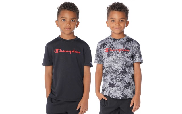  Youth 2-pack Tee, Black, Large (14/16)