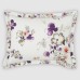  Floral Clara Duvet Shams Set, King, White