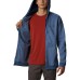  Men's Full Zip Hoodie, Blue, XX-Large