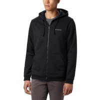 Columbia Men's Full Zip Hoodie, Black, Medium