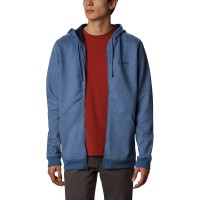 Columbia Men's Full Zip Hoodie, Blue, XX-Large