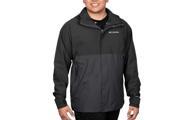  Men’s Weatherproof Breathable Jacket, Black, XX-Large