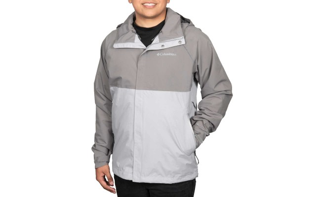  Men’s Weatherproof Breathable Jacket, Gray, X-Large