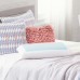  Blue Bubble Gel + Memory Foam Pillow, One Color, Standard Size