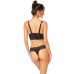 Women’s Say Never Sweetie Curvy Bralette, Black, X-Large