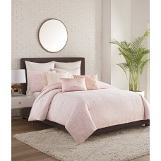 Cupcakes And Cashmere Overscale Tapestry Duvet Cover, King, Blush