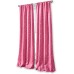  Starry Night Room Darkening Rod Pocket Window Curtain Single Panel, Pink, 40 X 63 inch