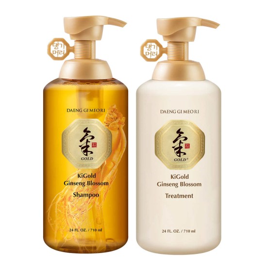  Gold Ginseng Blossom Shampoo & Treatment Set