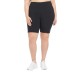  Ladies' Bike Short, 2-pack, Black, 2X