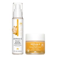 DERMA E Vitamin C Renewing Moisturizer & Intense Night Cream Duo Set