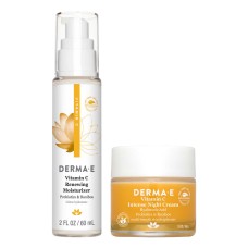 DERMA E Vitamin C Renewing Moisturizer & Intense Night Cream Duo Set