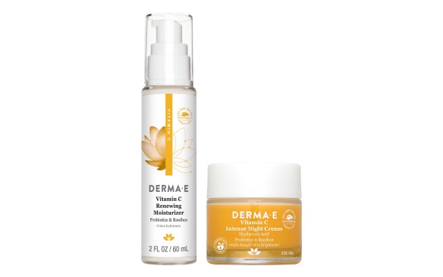 DERMA E Vitamin C Renewing Moisturizer & Intense Night Cream Duo Set