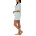  Ladies' 2 Piece Short Set, Blue, XX-Large