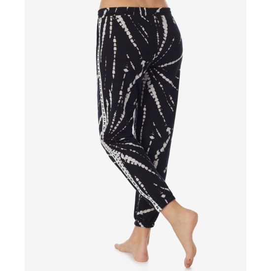  Sleepwear Womens Calling Knit Jogger, Charcoal, Medium